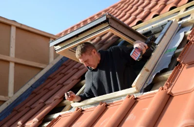 Pose de fenêtres de toit Velux à Canappeville